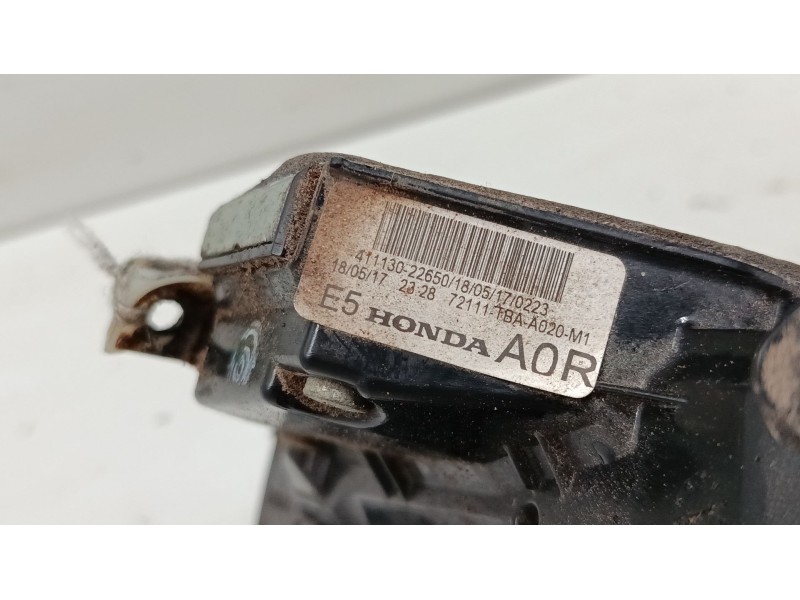 Recambio de cerradura puerta delantera derecha para honda civic x hatchback (fc_, fk_) 1.0 vtec referencia OEM IAM 41113022650  