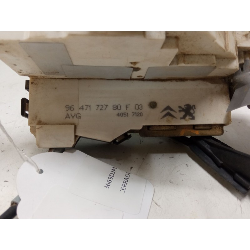 Recambio de cerradura puerta delantera izquierda para citroën c4 i (lc_) 1.6 hdi referencia OEM IAM 9647172680  
