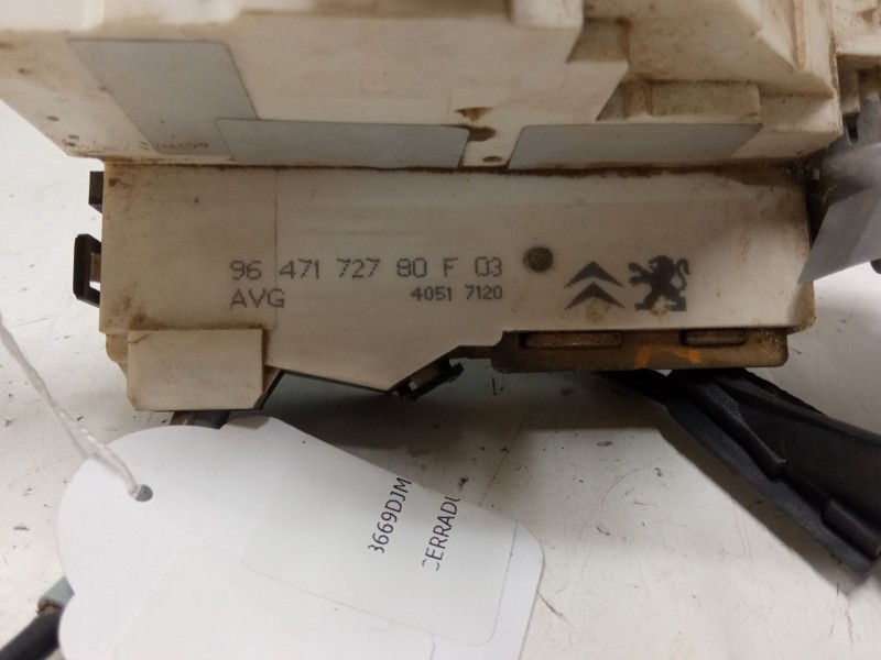 Recambio de cerradura puerta delantera izquierda para citroën c4 i (lc_) 1.6 hdi referencia OEM IAM 9647172680  