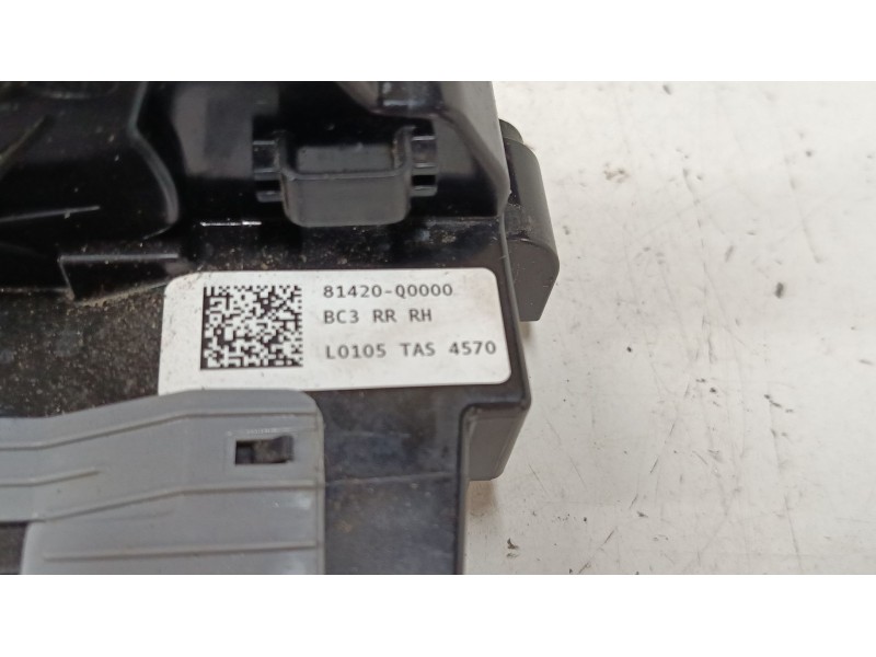 Recambio de cerradura puerta trasera derecha para hyundai i20 iii (bc3, bi3) 1.2 1.2 referencia OEM IAM   