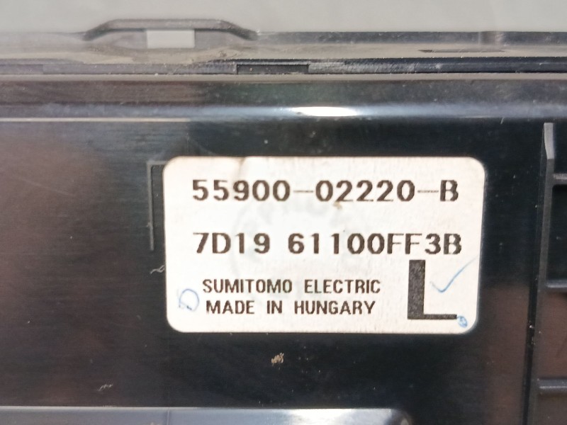 Recambio de mando climatizador para toyota auris (_e15_) 1.6 (zre151_) referencia OEM IAM 5590002220B  