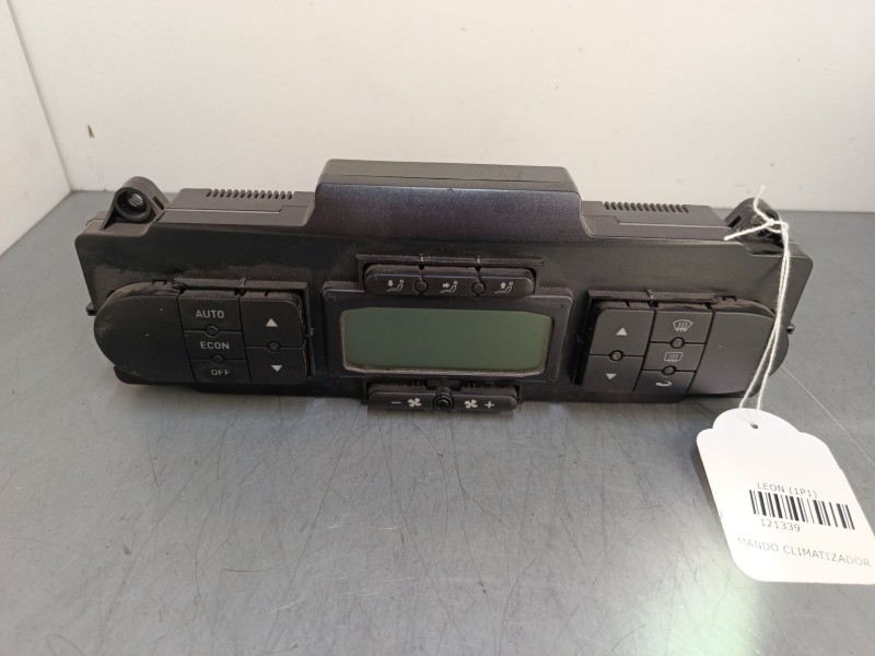 Recambio de mando climatizador para seat leon (1p1) 1.9 tdi referencia OEM IAM 1P0907044D  