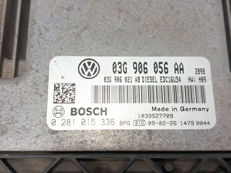 Recambio de centralita motor uce para seat leon (1p1) 1.9 tdi referencia OEM IAM 03G906056AA  