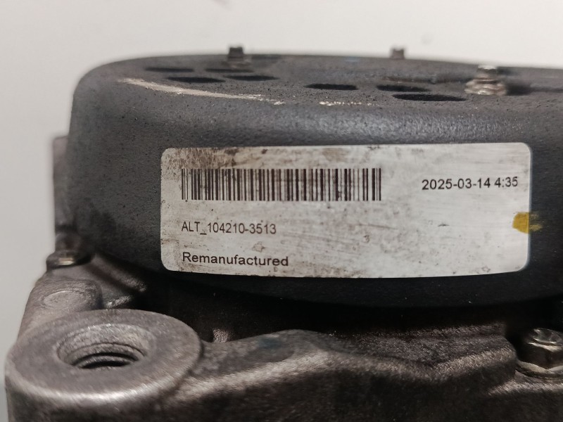 Recambio de alternador para ford fusion (ju_) 1.6 tdci referencia OEM IAM AD31458  