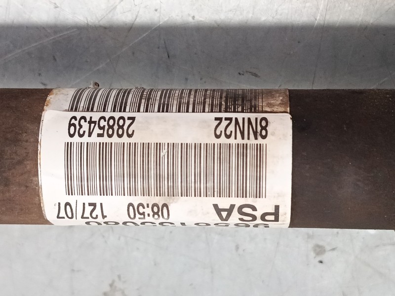 Recambio de transmision delantera derecha para peugeot 207/207+ (wa_, wc_) 1.6 hdi referencia OEM IAM 9656135080  