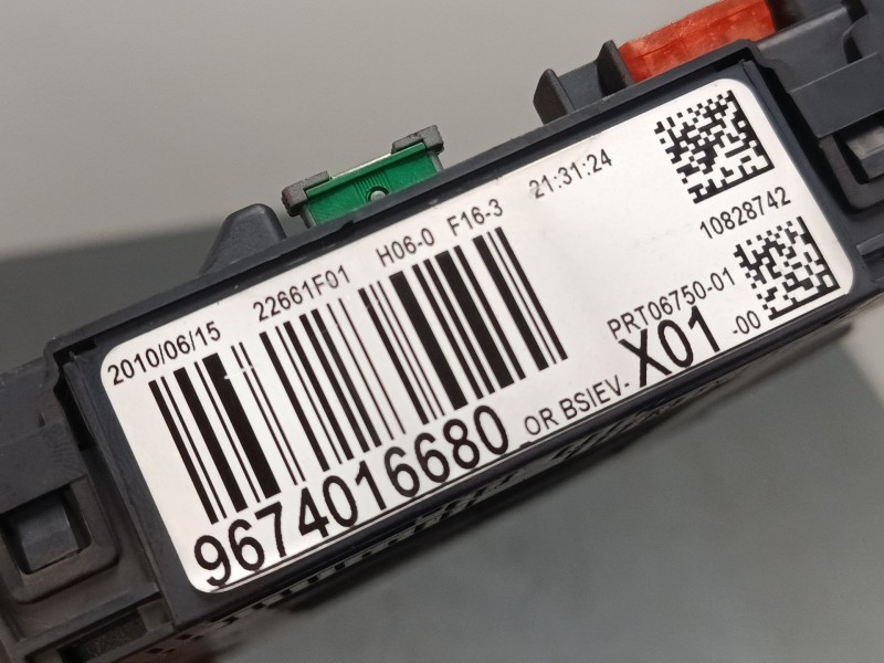 Recambio de bsi para peugeot 207/207+ (wa_, wc_) 1.6 hdi referencia OEM IAM 9674016680  