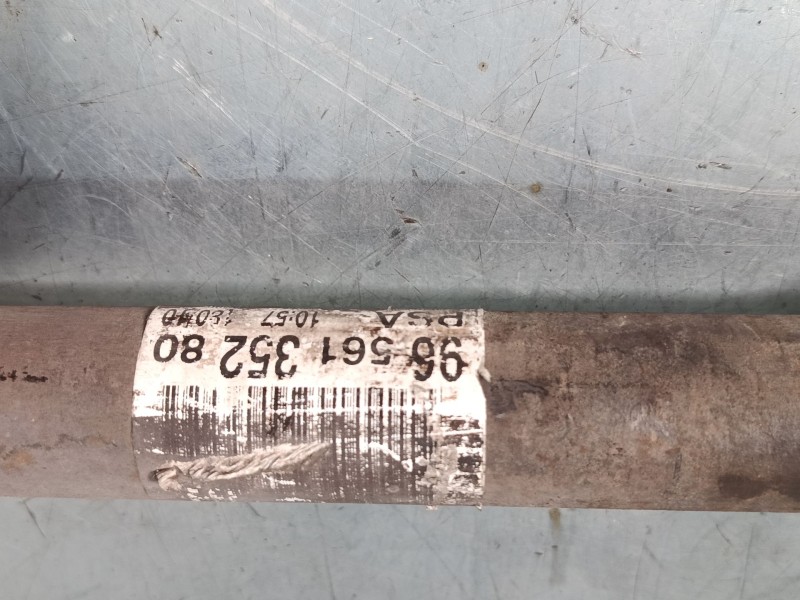 Recambio de transmision delantera izquierda para peugeot 207/207+ (wa_, wc_) 1.6 hdi referencia OEM IAM 9656132580  