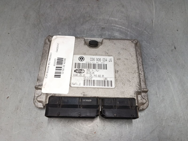 Recambio de centralita motor uce para seat ibiza iii (6l1) 1.4 16v referencia OEM IAM 036906034JG  