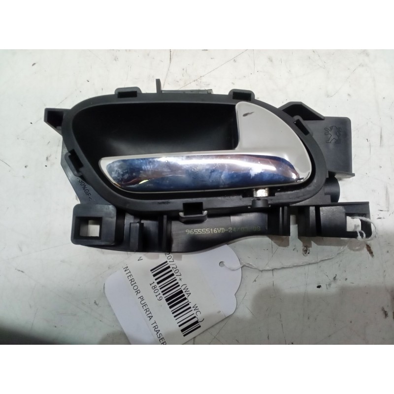 Recambio de maneta interior puerta trasera derecha para peugeot 207/207+ (wa_, wc_) 1.6 hdi referencia OEM IAM 303965  96555516V