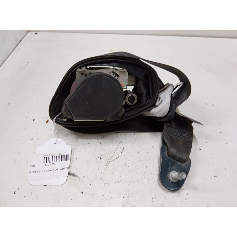 Recambio de cinturon seguridad delantero derecho para peugeot 208 i (ca_, cc_) 1.6 hdi / bluehdi 75 referencia OEM IAM   