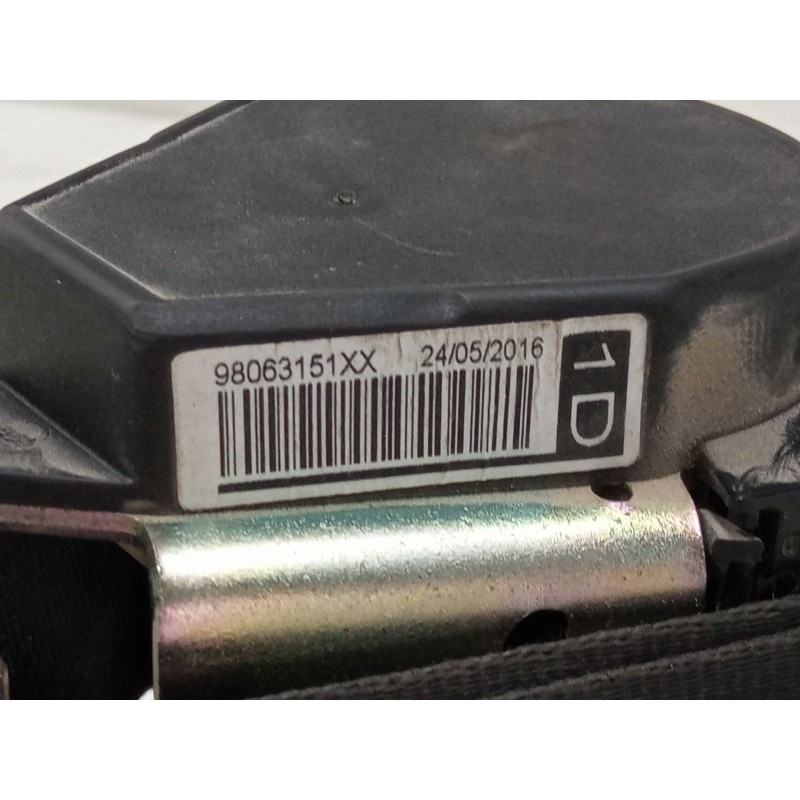 Recambio de cinturon seguridad delantero derecho para peugeot 208 i (ca_, cc_) 1.6 hdi / bluehdi 75 referencia OEM IAM   