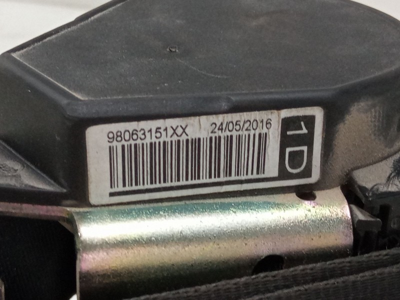 Recambio de cinturon seguridad delantero derecho para peugeot 208 i (ca_, cc_) 1.6 hdi / bluehdi 75 referencia OEM IAM   