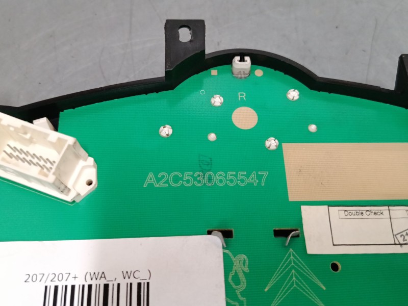 Recambio de cuadro instrumentos para peugeot 207/207+ (wa_, wc_) 1.6 hdi referencia OEM IAM 9666133180 A2C53337660 
