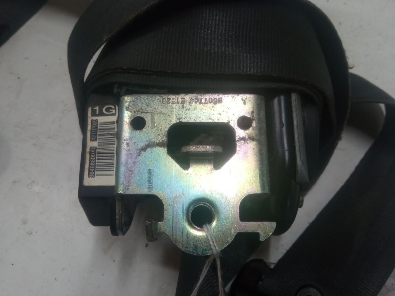 Recambio de cinturon seguridad delantero izquierdo para peugeot 206+ (2l_, 2m_) 1.4 hdi eco 70 referencia OEM IAM   