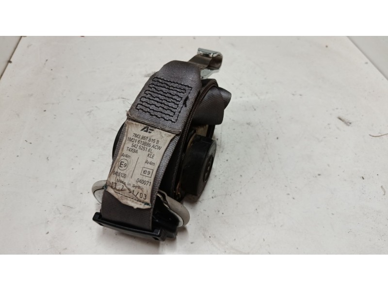 Recambio de cinturon seguridad tercera fila izquierdo para ford galaxy i (wgr) 1.9 tdi referencia OEM IAM   