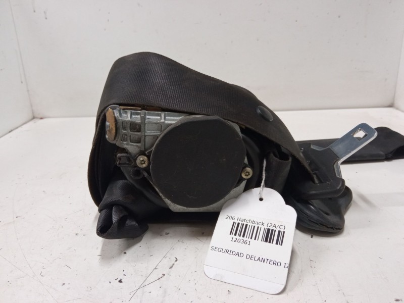 Recambio de cinturon seguridad delantero izquierdo para peugeot 206 hatchback (2a/c) 1.6 16v referencia OEM IAM   