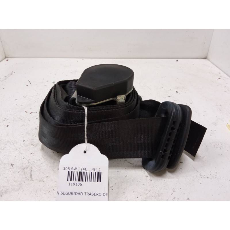 Recambio de cinturon seguridad trasero derecho para peugeot 308 sw i (4e_, 4h_) 1.6 hdi referencia OEM IAM   
