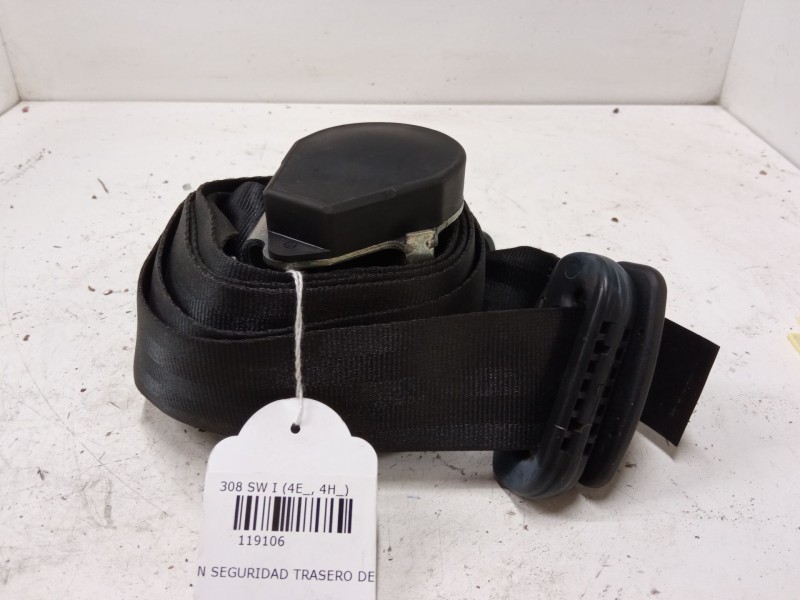 Recambio de cinturon seguridad trasero derecho para peugeot 308 sw i (4e_, 4h_) 1.6 hdi referencia OEM IAM   
