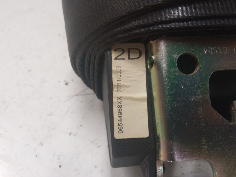 Recambio de cinturon seguridad trasero derecho para peugeot 206+ (2l_, 2m_) 1.4 hdi eco 70 referencia OEM IAM   