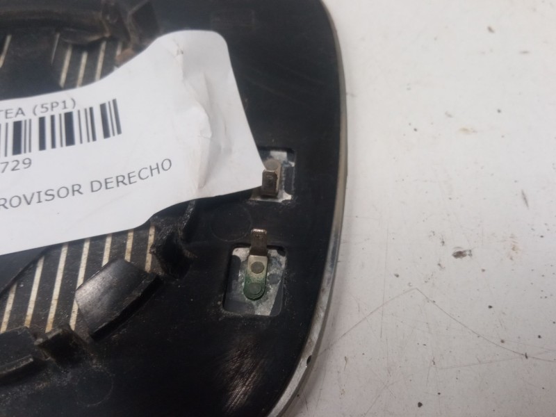 Recambio de cristal retrovisor derecho para seat altea (5p1) 1.9 tdi referencia OEM IAM   