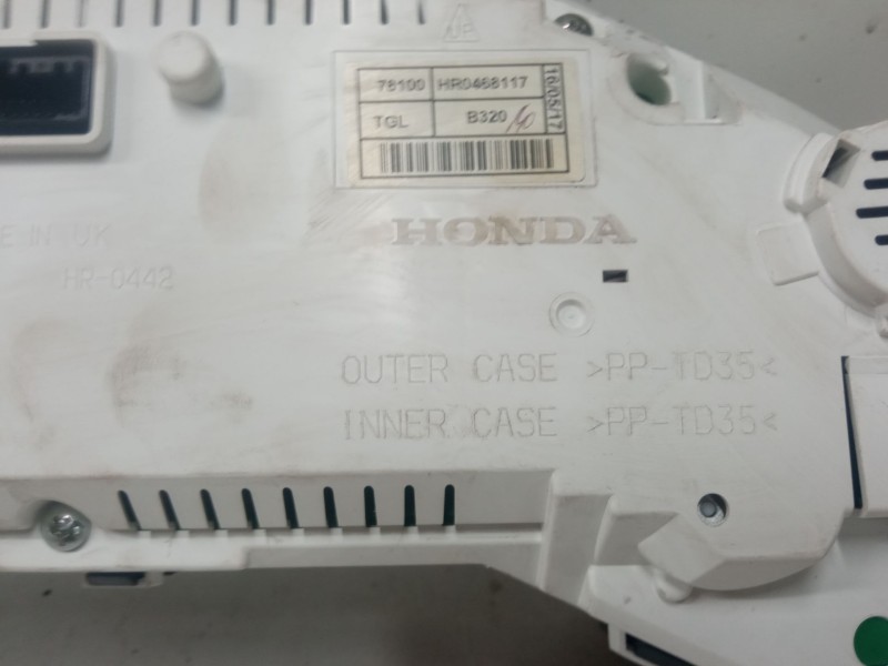 Recambio de cuadro instrumentos para honda civic x hatchback (fc_, fk_) 1.0 vtec referencia OEM IAM   
