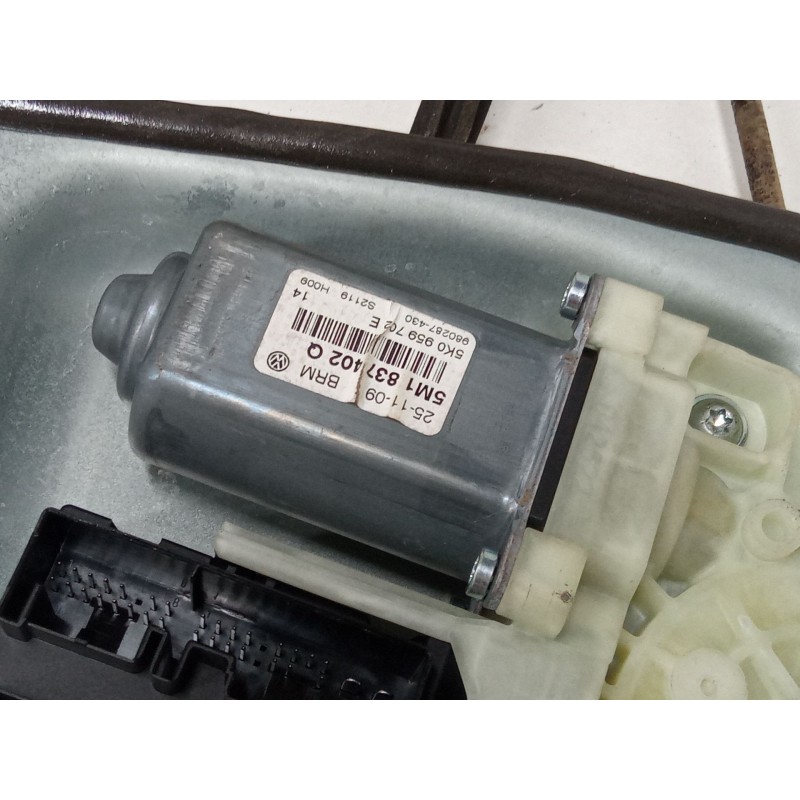 Recambio de elevalunas electrico delantero derecho para volkswagen golf plus v (5m1, 521) 1.4 tsi referencia OEM IAM 5K0959792A 