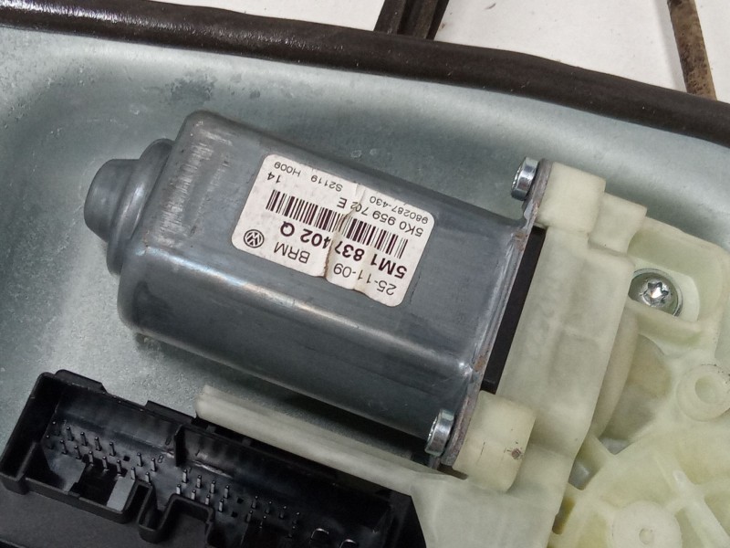 Recambio de elevalunas electrico delantero derecho para volkswagen golf plus v (5m1, 521) 1.4 tsi referencia OEM IAM 5K0959792A 
