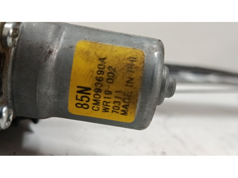 Recambio de elevalunas electrico delantero derecho para honda civic x hatchback (fc_, fk_) 1.0 vtec referencia OEM IAM WR19002  