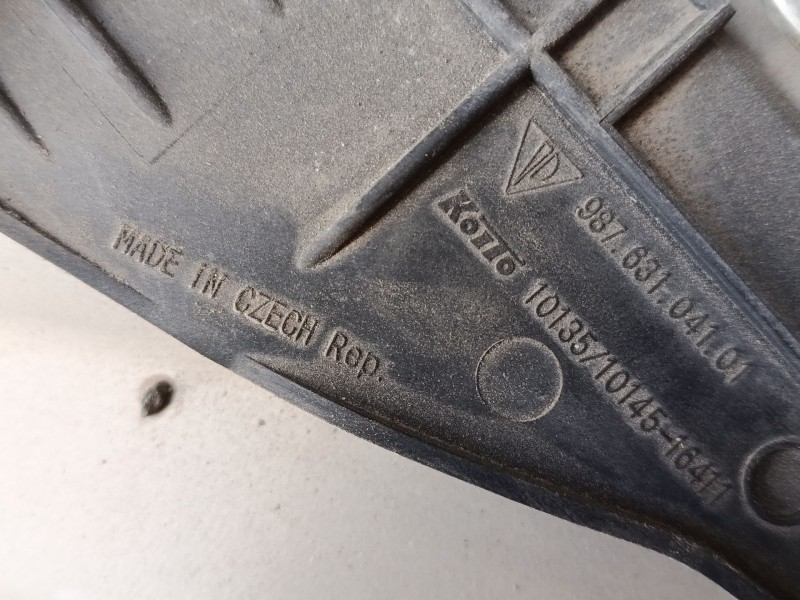Recambio de aleta delantera izquierda para porsche cayman (987) s 3.4 referencia OEM IAM 98750303100  