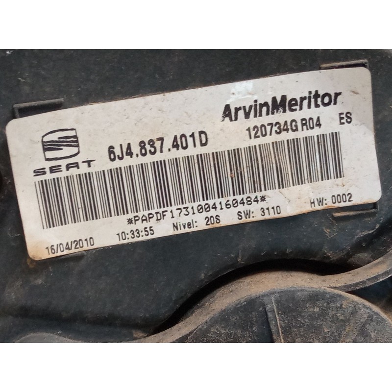 Recambio de elevalunas electrico delantero izquierdo para seat ibiza iv sc (6j1, 6p5) 1.2 referencia OEM IAM 6R0959801M  