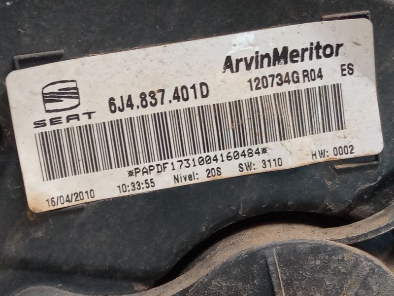 Recambio de elevalunas electrico delantero izquierdo para seat ibiza iv sc (6j1, 6p5) 1.2 referencia OEM IAM 6R0959801M  