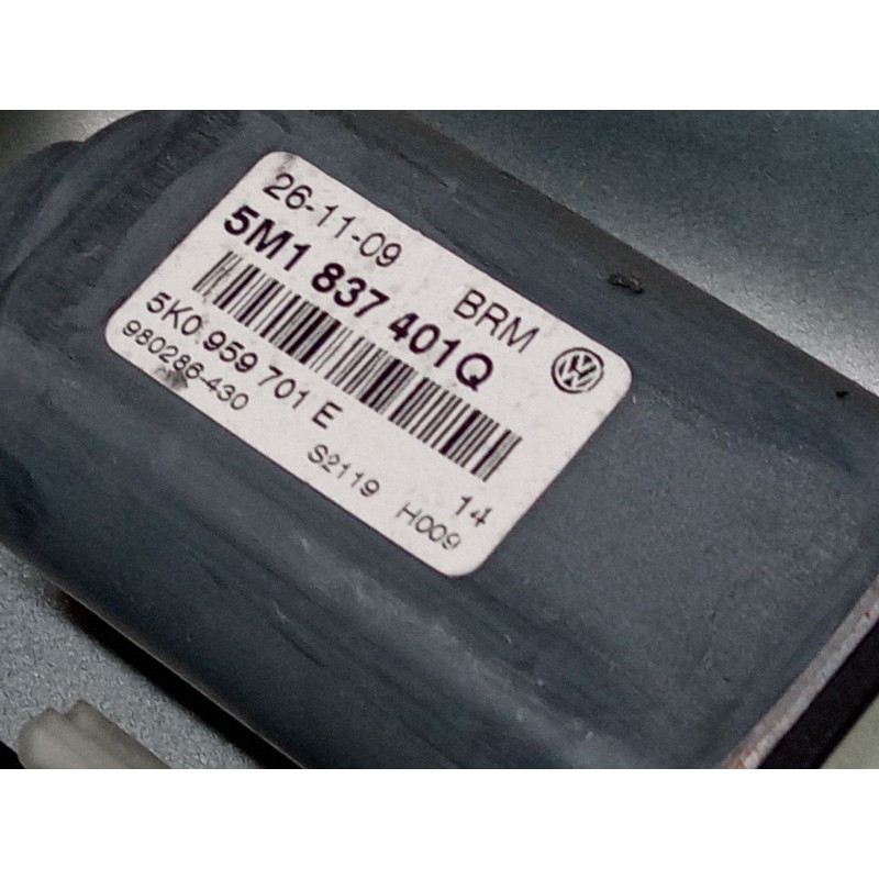 Recambio de elevalunas electrico delantero izquierdo para volkswagen golf plus v (5m1, 521) 1.4 tsi referencia OEM IAM 5K0959793