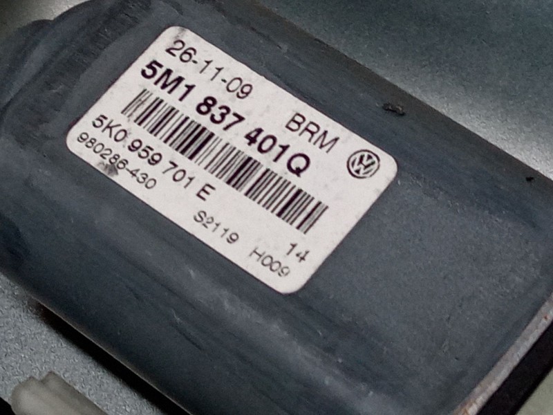 Recambio de elevalunas electrico delantero izquierdo para volkswagen golf plus v (5m1, 521) 1.4 tsi referencia OEM IAM 5K0959793