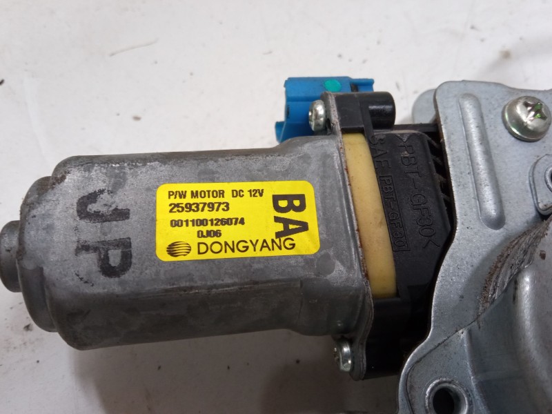 Recambio de elevalunas electrico trasero derecho para chevrolet aveo / kalos hatchback (t250, t255) 1.4 referencia OEM IAM   