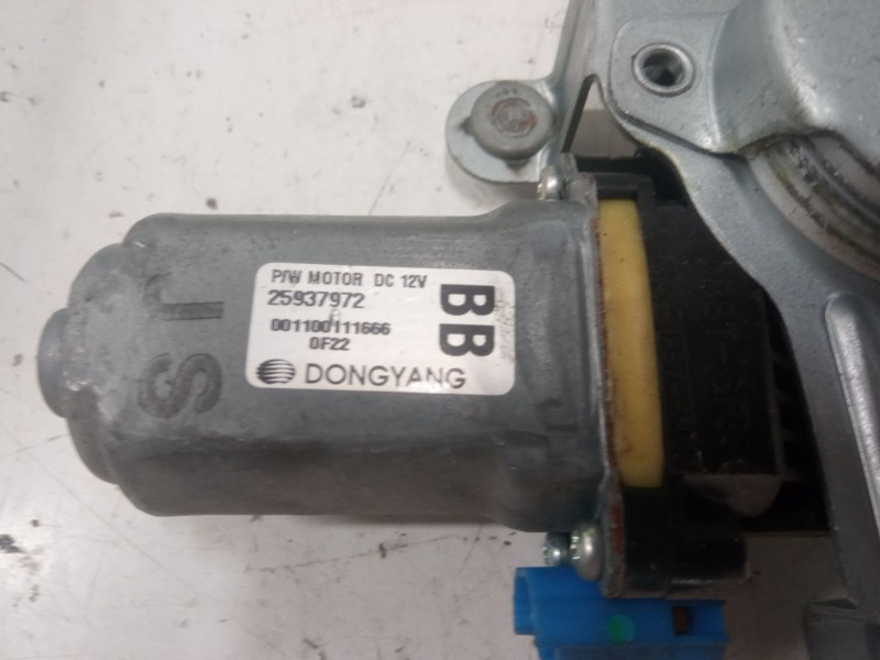 Recambio de elevalunas electrico trasero izquierdo para chevrolet aveo / kalos hatchback (t250, t255) 1.4 referencia OEM IAM   