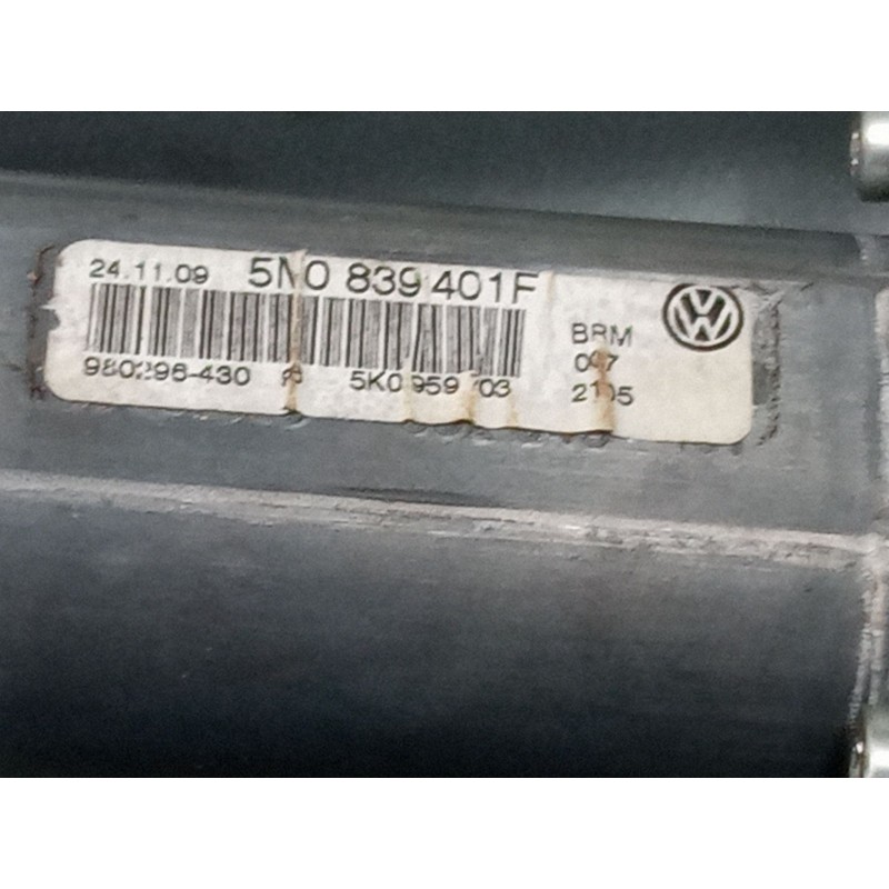 Recambio de elevalunas electrico trasero izquierdo para volkswagen golf plus v (5m1, 521) 1.4 tsi referencia OEM IAM 5K0959795  