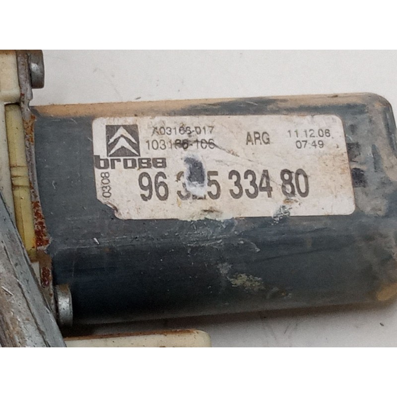 Recambio de elevalunas electrico trasero izquierdo para citroën c5 ii (rc_) 2.0 hdi (rcrhrh) referencia OEM IAM 9632533480  