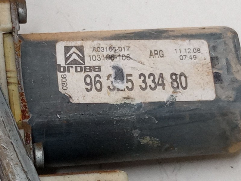 Recambio de elevalunas electrico trasero izquierdo para citroën c5 ii (rc_) 2.0 hdi (rcrhrh) referencia OEM IAM 9632533480  