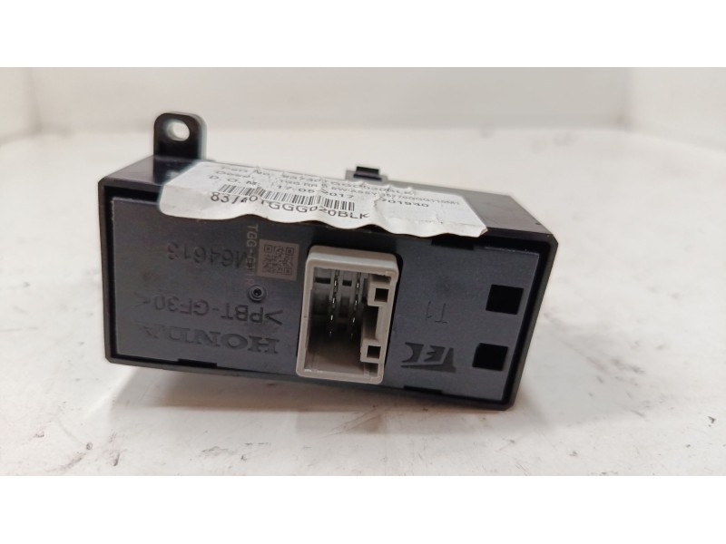 Recambio de mando elevalunas trasero derecho para honda civic x hatchback (fc_, fk_) 1.0 vtec referencia OEM IAM 83740TGGG020BLK