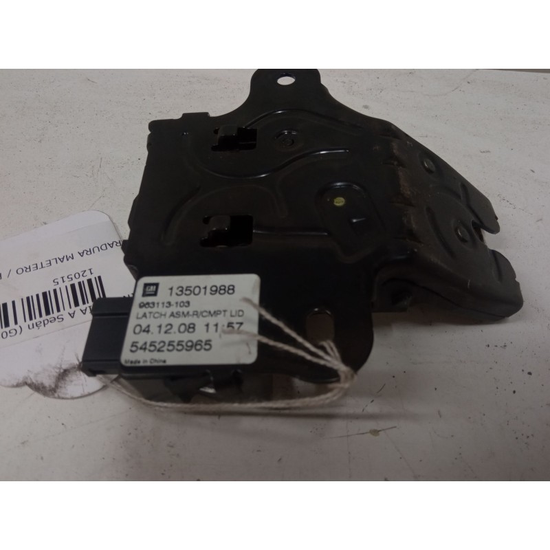 Recambio de cerradura maletero / porton para opel insignia a sedán (g09) 2.0 cdti (69) referencia OEM IAM 13501988  