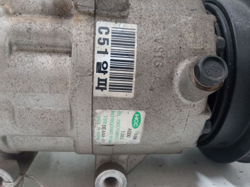 Recambio de compresor a/a para hyundai matrix (fc) 1.6 referencia OEM IAM DE4AA01  