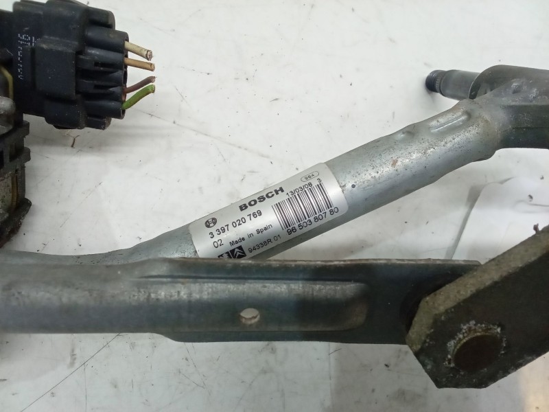 Recambio de motor limpia delantero para peugeot 207/207+ (wa_, wc_) 1.6 hdi referencia OEM IAM 9650380780  3397020769