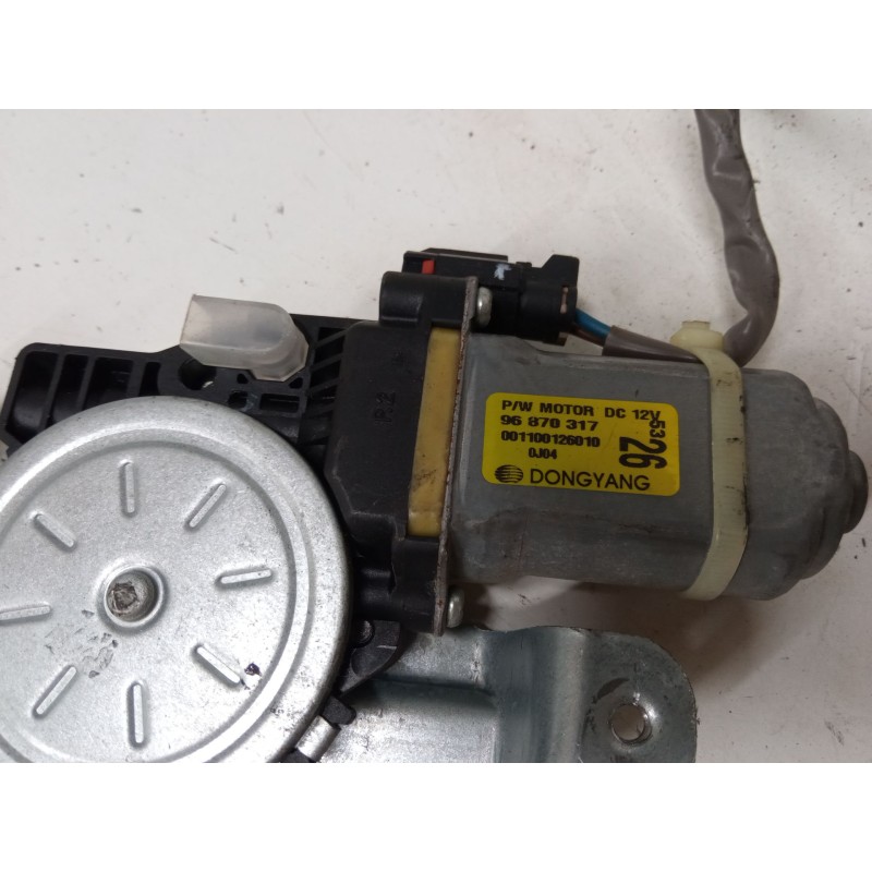 Recambio de elevalunas electrico delantero derecho para chevrolet aveo / kalos hatchback (t250, t255) 1.4 referencia OEM IAM 968