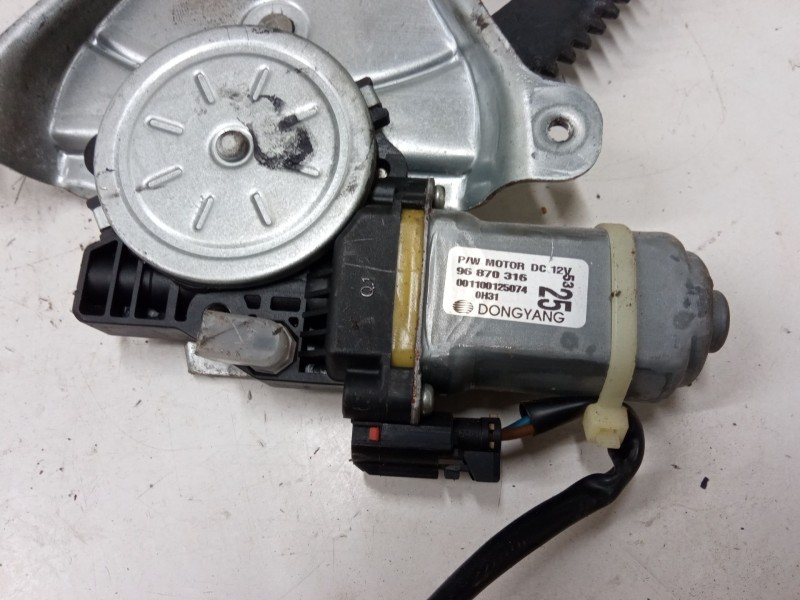 Recambio de elevalunas electrico delantero izquierdo para chevrolet aveo / kalos hatchback (t250, t255) 1.4 referencia OEM IAM 9