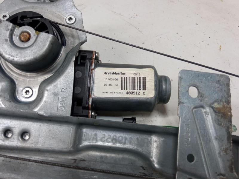 Recambio de elevalunas electrico derecho 3p para peugeot 207/207+ (wa_, wc_) 1.6 hdi referencia OEM IAM   