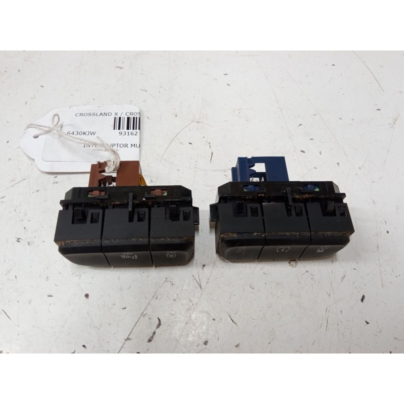 Recambio de interruptor multiple tablero para opel crossland x / crossland (p17, p2qo) 1.2 (75) referencia OEM IAM   