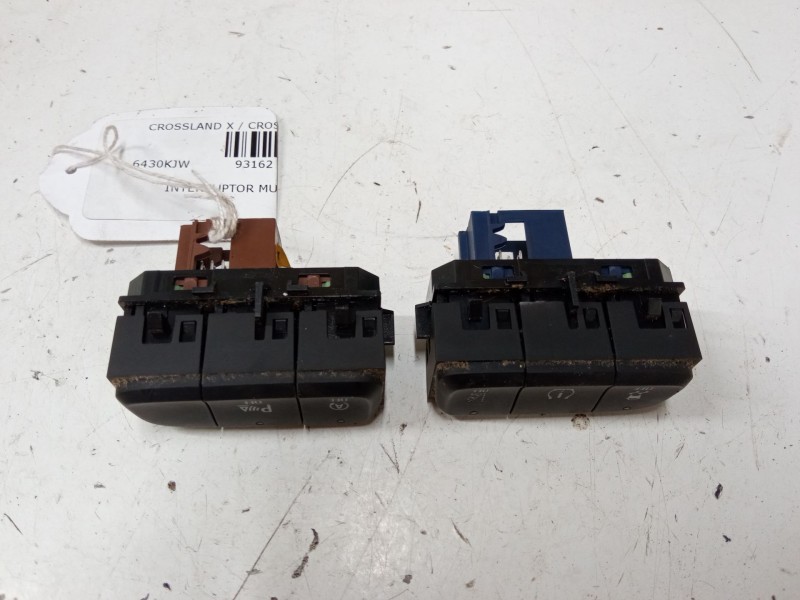 Recambio de interruptor multiple tablero para opel crossland x / crossland (p17, p2qo) 1.2 (75) referencia OEM IAM   