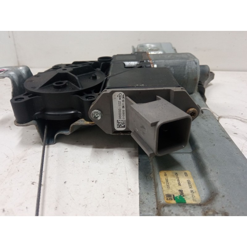 Recambio de elevalunas electrico trasero derecho para opel insignia a sedán (g09) 2.0 cdti (69) referencia OEM IAM 966593  