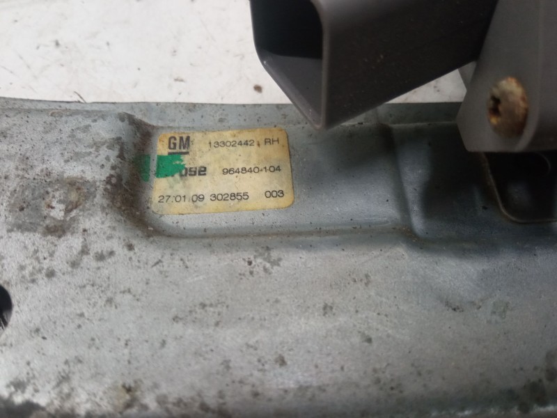 Recambio de elevalunas electrico trasero derecho para opel insignia a sedán (g09) 2.0 cdti (69) referencia OEM IAM 966593  