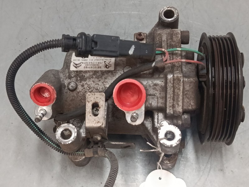 Recambio de compresor a/a para citroën c3 iii (sx) 1.2 thp 110 referencia OEM IAM 9810349980  